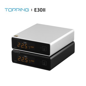 TOPPING E30 II 오디오 2xAK4493S DAC DSD512 2bit/768k XMOS XU208 터치 오퍼 프리앰프 DAC(원격 제어 포함) HiFi USB 디코더