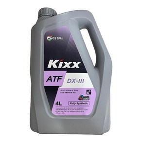 KIXX ATF DX3 4L 4-5단 자동미션오일, 1개, KIXX ATF DX3_4L