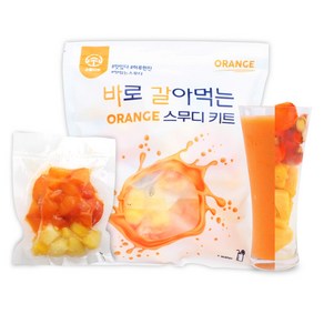 스무디 만들기 키트 홍시 파인애플 1020g (170g x 6개입), 170g, 6개