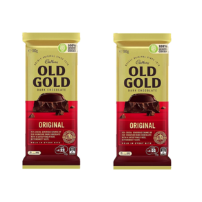 캐드버리 올드 골드 다크 초콜릿 블럭 Cadbuy Old Gold Oiginal Dak Chocolate, 180g, 2개