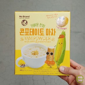 노브랜드 콘포테이토마차 25g X 20개입