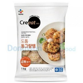 CJ 크레잇 도톰동그랑땡 1kg, 1개