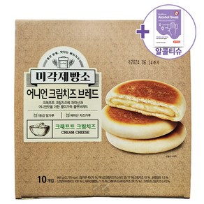 코스트코 삼립 미각제빵소 어니언 크림치즈 브레드 90g X 10 + 더메이런소독티슈, 1개