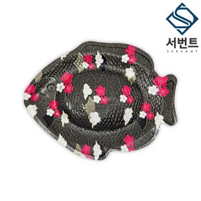 풍원 PSP 발포 트레이 붕어대 꽃무늬 (3도) 스티로폼 일회용 회접시 용기, 1개, 150개
