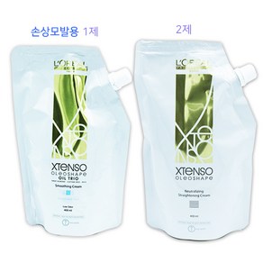 로레알 엑스텐소 올레오쉐입 스무딩크림 매직약 400ml S(손상모)+2제크림