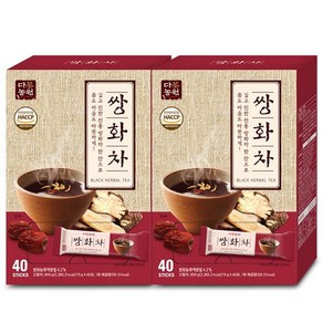 다농원 다농원 쌍화차 40Tx2개, 15g, 40개, 2개