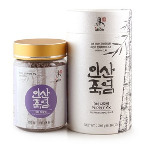 인산죽염 최은아박사 9회 자죽염 240g, 1개