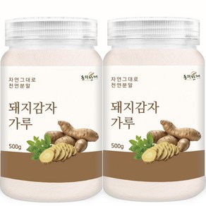 동의한재 국산 돼지감자 가루 분말, 500g, 2개