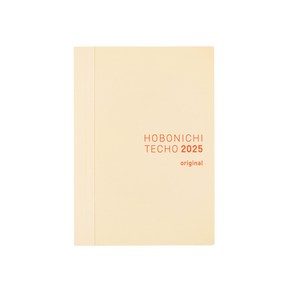일본정품 TOP 호보니치 2025 다이어리 내지 [A6 사이즈]