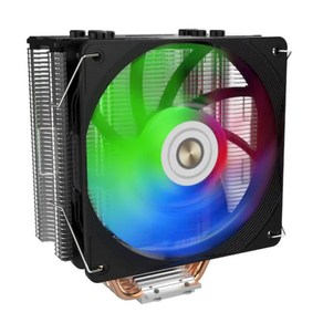 알스아이 ALSEYE 토르 N400-ST FDB RGB 공랭 CPU 쿨러 블랙, 1개