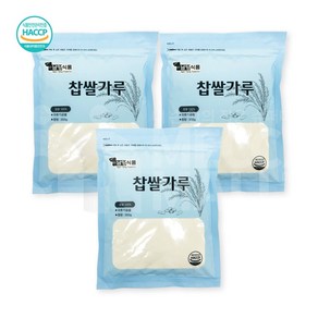 (메카몰) 남양식품 100% 찹쌀가루, 350g, 3개