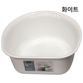 일본 아스벨 플라스틱 설겆이통 씽크대 설거지통 대형, 1개