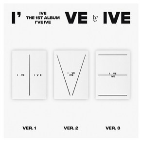 IVE (아이브) 1집 - I've IVE (VER.1 / VER.2 / VER.3) 개봉된 신품급