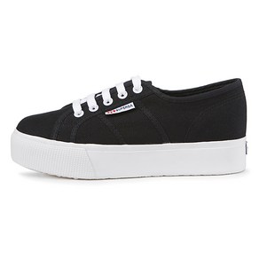 수페르가(S00CLL0A91) 2735-COTW Black-White 통굽 플랫폼 스니커즈 슈페르가 SUPERGA