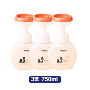 퍼즐리 보들궁디 아기 엉덩이 클렌저 청결제 750ml 3병, 3개, 250ml