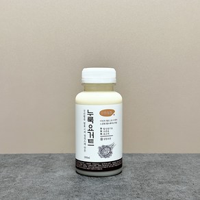 이인자 명인 발효 기법 쌀누룩요거트 200ml 식물성유산균 비건 효소 음료, 6개