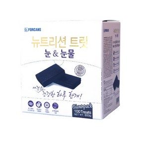 포켄스 뉴트리션 트릿 100개입 눈&눈물 관절&뼈 피부&피모 3종 + 추가 5p, 눈&눈물 800g+5p, 1개, 눈물개선/눈건강, 240g