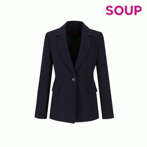 숲 SOUP 베이직 원버튼 셋업 정장 재킷 SA9TJ91