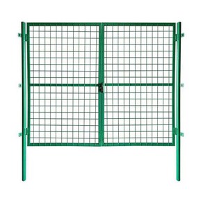 농장 과수원 철문 메쉬 휀스대문 철망 메쉬문 양문형 창고 담장, F.1.5mx2m 단일 도어, 1개