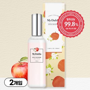 마이달리아 드레스 퍼퓸 애플블라썸, 사과향, 100ml, 2개