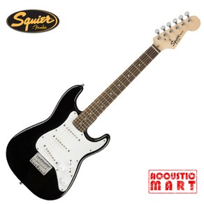 스콰이어 일렉기타 MINI STRATOCASTER LRL BLK 스트라토캐스터, 1개