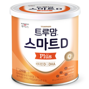 일동후디스 트루맘 스마트D 플러스 비타민D DHA 아기 어린이 두뇌 영양 철분 영양제, 90g, 3개