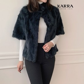 KARRA (77까지)천연밍크하이넥자켓_A3F18418