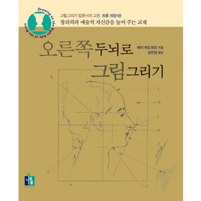 오른쪽두뇌로 그림그리기:그림그리기 입문서의 고전