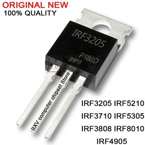 220 파워 MOSFET IRF3205PBF TO220 10 개, 1개