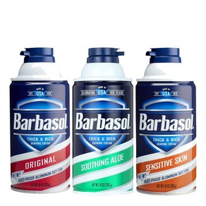 Barbasol 바바솔 면도크림 3종 283 g