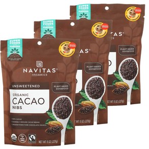 Navitas Organics 나비타스 카카오 닙스 227g 3개