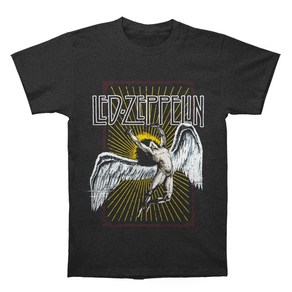 ROCKPANDA Led Zeppelin Icarus Colour Dark Heather 반팔티