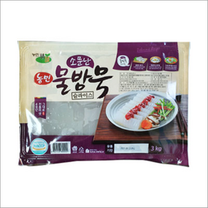 농민 물밤묵(올방개묵 슬라이스) 3kg, 1개