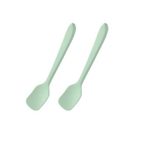 실리콘 요거트 스푼 2p, 1세트, 민트