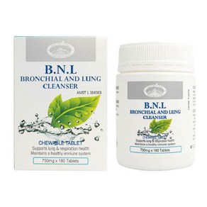 호주 네이쳐스탑 BNL 렁클렌저 750mg 180정, 1개