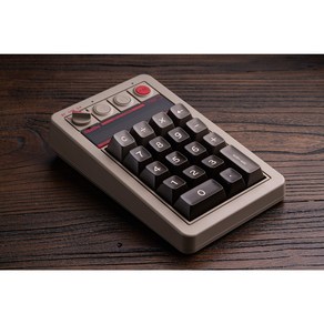 [국내정발] 8BitDo 레트로 18 넘버패드 Reto Mechanical Numpad, C64(차콜)