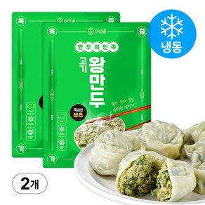 이선별 만두의민족 왕만두 (냉동) 1050g, 고기, 2개, 1.05kg