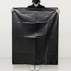좋은포장 대용량 쓰레기봉투 검정, 50장