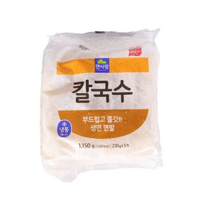 면사랑 냉동 칼국수 1.15kg, 3개