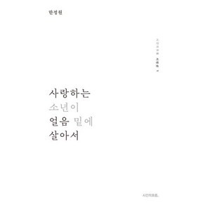 사랑하는 소년이 얼음 밑에 살아서 -시간의흐름 시인선-01 (양장)