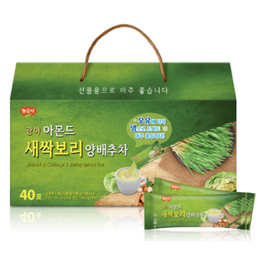 아몬드새싹보리양배추차 브로컬리 마차 호박차 광야식품, 25g, 40개입, 1개