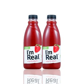 무료배송!! 코스트코 아임 리얼 딸기 주스 700ml X 2 (아이스박스 포장 발송), 2개
