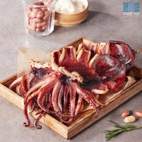 [수상한수산] 원양산 구룡포 반건조오징어 650g (5미), 1개, 특대 반건오징어 650g