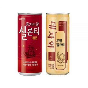 데자와 로얄 밀크티15개입 실론티15개입 240미리 30개입 dink, 데자와15개+실론티15개 쿠12 1081033, 240ml