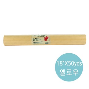 대한물산 옐로우 스케치 페이퍼 No A35A 18인치 x 50yds, 1개