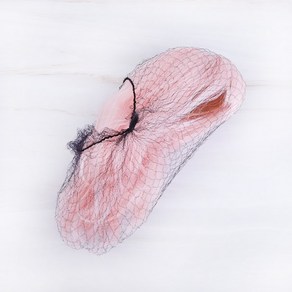 짱패브릭 인형 블랙 가발보관망 / 가발망, 중(30cm), 1개