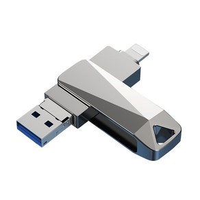 3in1 USB3.0 핸드폰 외장메모리 OTG C타입 아이폰 대용량 외장하드, 128GB