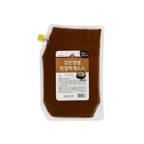 쉐프원 갖은양념 된장찌개소스 2kg 1개