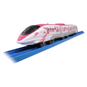 S-18 PLARAIL TAKARA TOMY 다카라 토미 「프라레일 헬로 키티 신칸센」 전철 열차