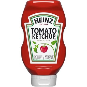 Heinz 토마토 케첩 591.5ml 20온스 병, 567g, 1개